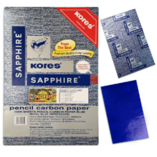 Kores Pencil Carbon Paper Blue 100 Sheets Blue 210 Kores Pencil Carbon Paper Blue 100 Sheets Blue 210