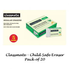 Classmate Child Safe Eraser Pack of 20