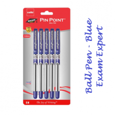 Cello Pin Point Blue Ball Pen Pack Of 5