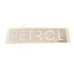Flexible Luxury Petrol Metal Sticker for car fuel lid