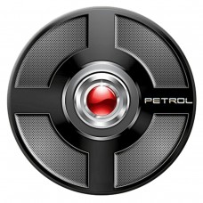 Petrol Sticker for Car fuel Lid 3D Black Red Circle