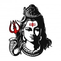 Shiva Mahakal Trishul Temporary Tattoo Stickers
