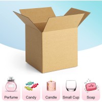 Carton Box 6 x 6 x 6 inch Corrugated Boxes Pack of 25 Carton Box 6 x 6 x 6 inch Corrugated Boxes Pack of 25