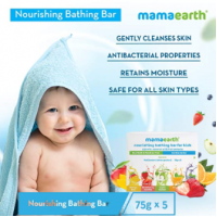 Mamaearth Kids Fruit Soap Nourishing Bath Soap 75g x 5 Pcs Mamaearth Kids Fruit Soap Nourishing Bath Soap 75g x 5 Pcs