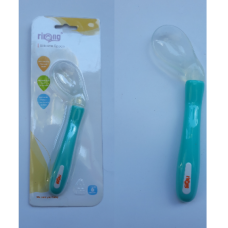 Baby Silicone Spoon Turquoise Color