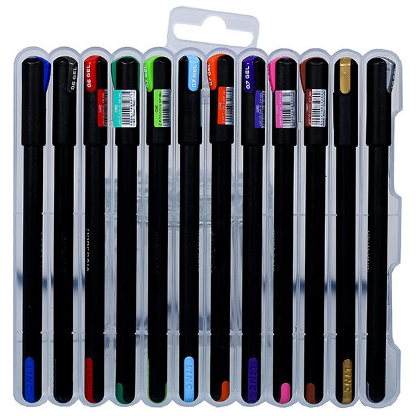 Linc Pentonic Gel Pen Assorted Colors Pack of 12
